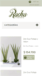 Mobile Screenshot of floristeriaracha.com